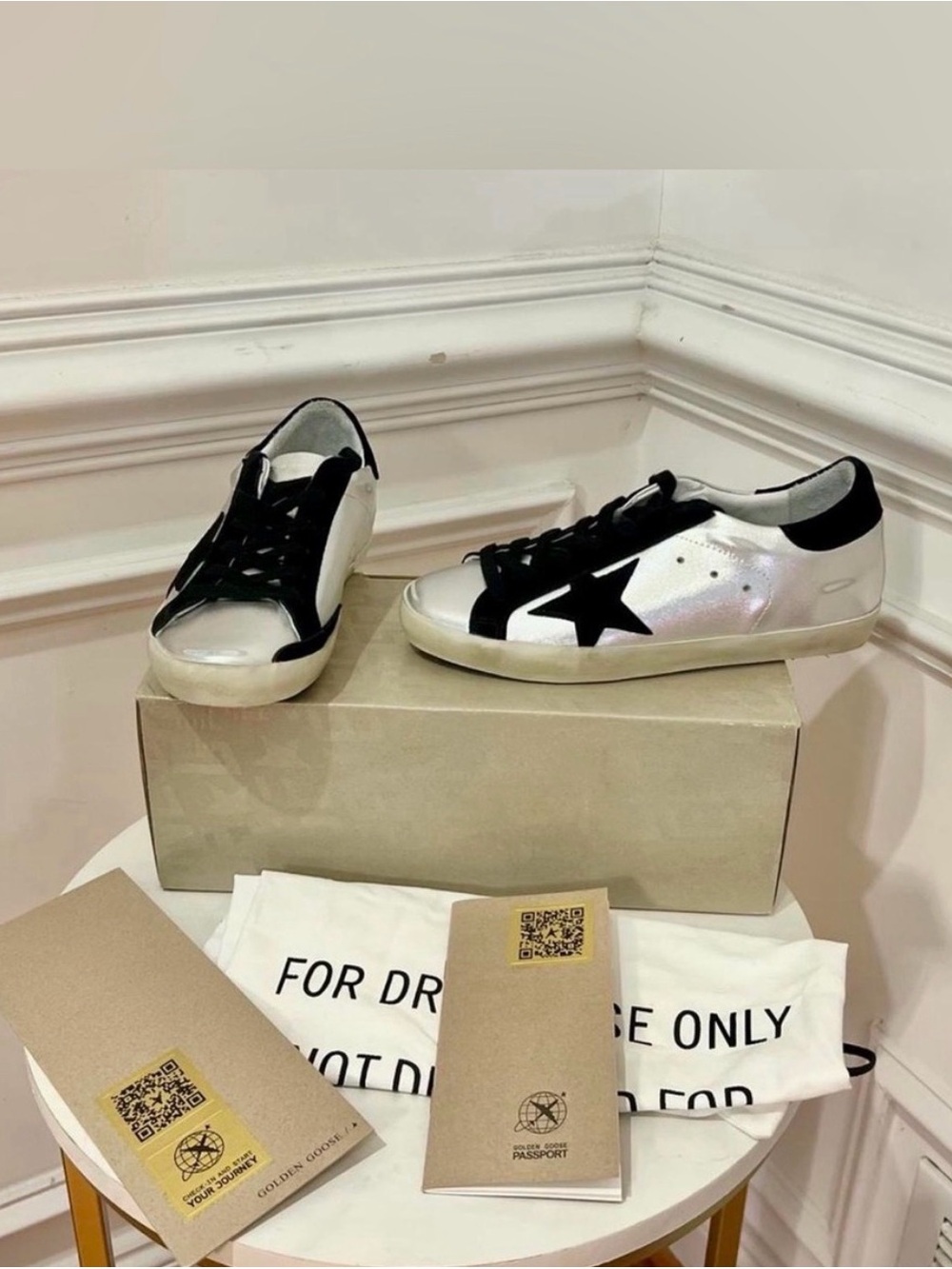 Authentic Golden Goose Super-Star leather sneakers Men’s 9.5/10